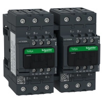 TeSys D реверсивен контактор - 3P - <= 440 V - 50 A AC-3 - 24...60 V AC/DC бобина