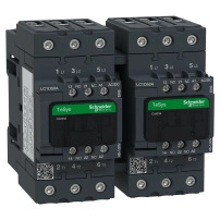 TeSys D реверсивен контактор - 3P - <= 440 V - 50 A AC-3 - 48...130 V AC/DC бобина