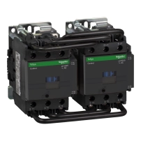 SCHNEIDER ELECTRIC Reversing contactor 3P(3 NO), AC-3/AC-3e, <=440V 95A, 48V AC coil