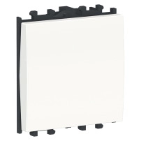 Easy Styl, switch, 1-pole 1-way, 2 modules, white
