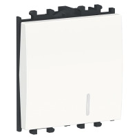 Easy Styl, switch, 1-pole 2-way, 2 modules, white