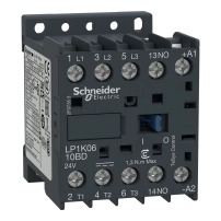 3P CONTACTOR 6A AC3 2.2KW 48VDC COIL