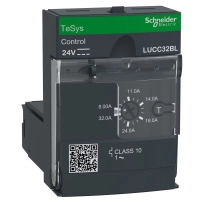 Разширен контролен блок, TeSys Ultra, 1P, 8 до 32A, защита и диагностика, клас 10, 24VDC бобина