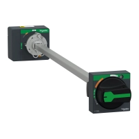 SCHNEIDER ELECTRIC Extended rotary handle, ComPacT NSXm, black handle, shaft length 200-600 mm, IP54