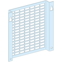 Mounting plate, PrismaSeT G, recessed slotted type, for enclosure, 6M, W600mm