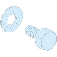 "PrismaSeT Linergy ВИНТ 8.8 CLASS M6X16/THREADED BAR"