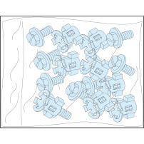 "PrismaSeT P 20 РАМКАWORK SCREWS+WING NUTS"