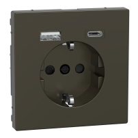 Schuko SO w USB A+C 3A TP mom SDsg