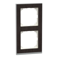 M-Pure Decor 2-gang frame Wenge