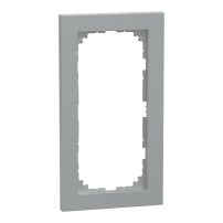 M-Pure 2-gang frame w/o b alumnium