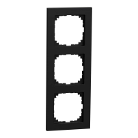 M-Pure 3-gang frame TPm OP black