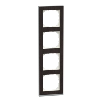 M-Pure Decor 4-gang frame Wenge