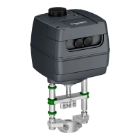 SpaceLogic MP2000-SR PIBCV Actuator, Multi-Signal Control, Spring Return (Normally Closed), 24 Vac/dc, 2000 N, 2xSPDT