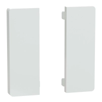 KNX капак за 2 средни бутона SysD, бял лотос