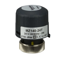 MZ140 Thermal Zone Valve Actuator, 2-Position, Normally Closed, 24 Vac, 140 N, IP44