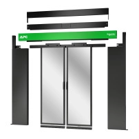 Dual Sliding Door Black