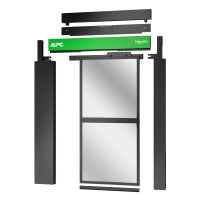 APC NetShelter Aisle Containment, Single Sliding Door, Black