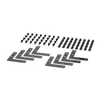 APC NetShelter Aisle Containment, L Connector, Set of 8, Black