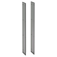 Два странични панели, неръждаеми 304L, Scotch Brite® finish, за SFX H1800xD400mm