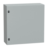 Табло Spacial CRN с плътна врата с монтажна плоча, H800xW800xD300 IP66 IK10 RAL7035..