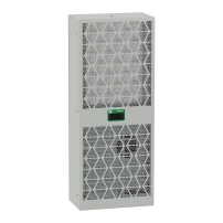 Климатик за страничен монтаж, Climasys CU, 1k2W, 2 полюса, 400/460V, 50/60Hz, IP55