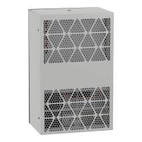 Климатик за монтаж от външната страна на таблото, Climasys CU, 350W, 230V, 50/60Hz, IP55