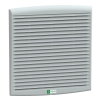 Вентилатор с решетка 560м3/н 115V IP54