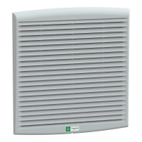 Вентилатор с решетка Filterfan 560m3/h 230V IP54