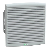 Вентилатор с решетка 850M3/H 230V IP54 NSYCVF850M230PF