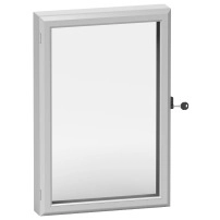 Прозорец с алуминиева рамка IP 55, 400 x 400 mm