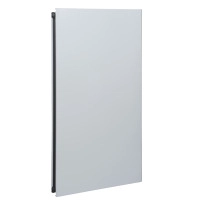 Плътна лява врата Spacial S3D H1200xW600 RAL 7035