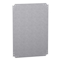 Микроперфорирана монтажна плоча H700xW500 с отвори с диаметър 3,6 mm на стъпка 12,5 mm