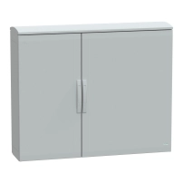 Табло за стоящ монтаж, полиестер PLAT отворен капак с козирка 1000x1250x320 IP44