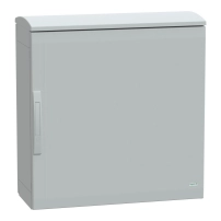 Табло за стоящ монтаж, полиестер PLAT отворен капак с козирка 750x750x320 IP44