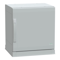 Табло за стоящ монтаж PLAZ с основа отворено дъно 500x500x420 IP54