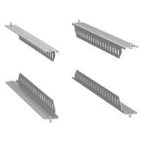 4 brackets 19" fix rack 600