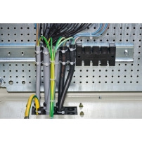 Фиксатор за кабели 75мм Plastic cable fixing 75mm