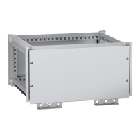 Шинен отсек горен, PanelSeT SFN, за ел. табло В300хШ600хД500mm, IP55