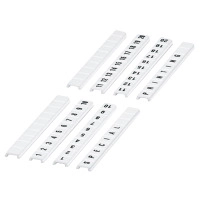Маркировка CLIP IN MARKING STRIP, FLAT, 5MM, 10 CHA