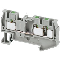Клеми Linergy - 4mm? 32A 1x2 - сив