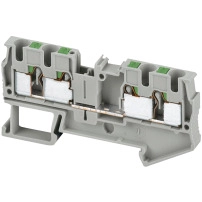 Клеми Linergy - 4mm? 32A 2x2 - сив