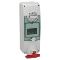 WALL SOCK SWITCH DIN 63A 3PNE 380-415V I