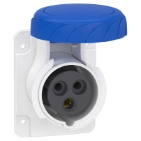Индивид. контакт за табло 16А 2Р-Е 200-250V IP67 50-60Hz  straight PK PratiKa