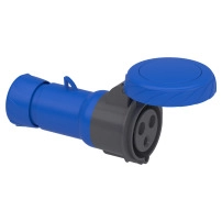 Индустриален контакт 32 A - 2P + E - 200...250 V AC - IP67