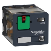 Power relay 15A 3CO lock LED 230V AC