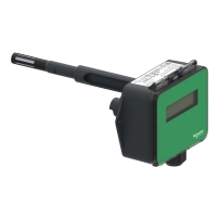 Сензор за качество на въздуха, SpaceLogic Sensors, SCD2 Серия, CO2, LCD дисплей, BACnet, Modbus, влажност, температурен трансмитер, VOC