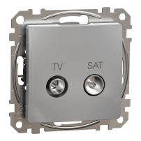 TV/SAT розетка 7db, Sedna, алуминий