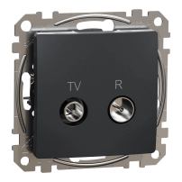 TV/R конектор 7db, Sedna, антрацит