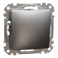 Intermed switch 10AX Brushed Alu impr