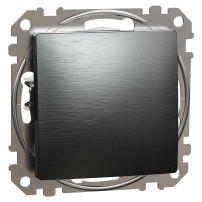 1-way Push-Button 10A Brushed Titan impr